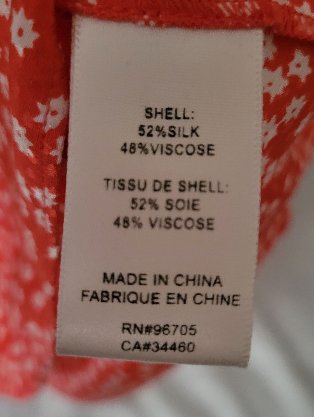 Rebecca Taylor Malia Red Floral Blouse size 6 new - Picture 7 of 12